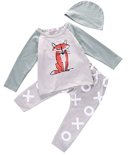 fox xo outfit | Trendy Cheap Baby Clothes Online