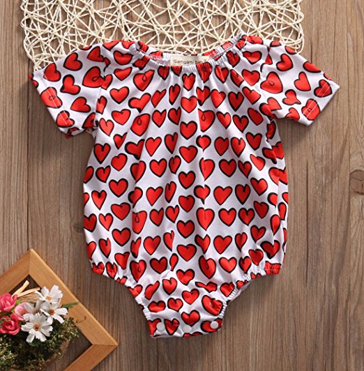 Heart Onesie | Trendy Cheap Baby Clothes Online
