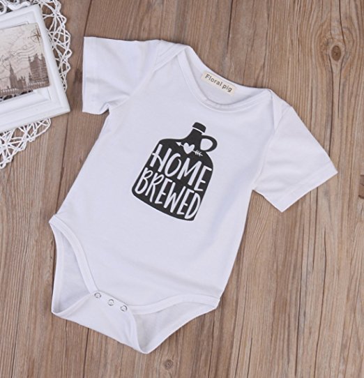 home brewed onesie | cheap baby clothes online | Amazon