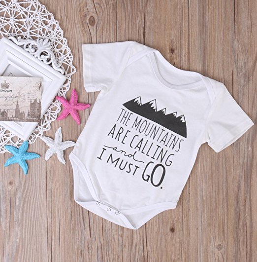 mountains are calling onesie | cheap baby clothes online | Amazon