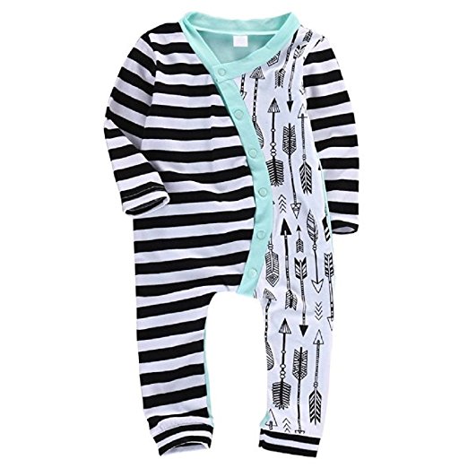 stripe arrow sleeper | cheap baby clothes online | Amazon