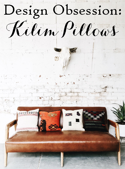 Design Obsession: Kilim Pillows | The Factual Fairytale