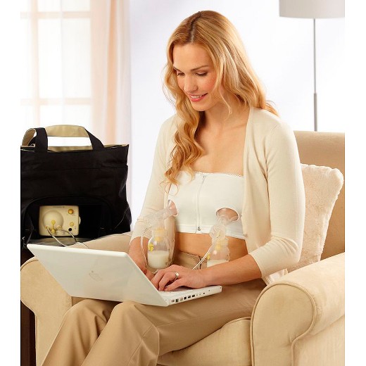 Pumping Bustier - hands free pumping bra - Best Nursing Bras for Large Breasts and full cups - worn for over a year of pregnancy, breastfeeding, and pumping