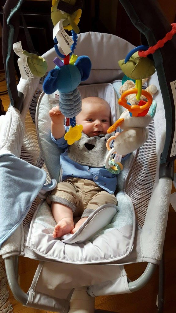Genius Mom Hacks: DIY Baby Toy Arch for Rock 'n' Play