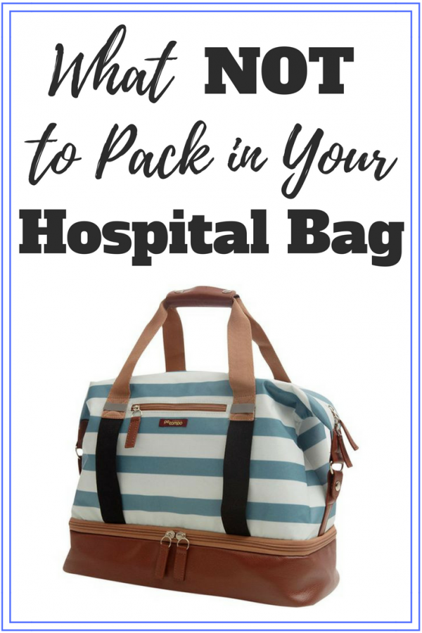 What NOT to Pack in Your Baby Hospital Bag