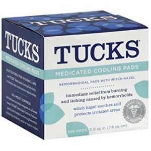 Tucks Witch Hazel Pads for Postpartum Care