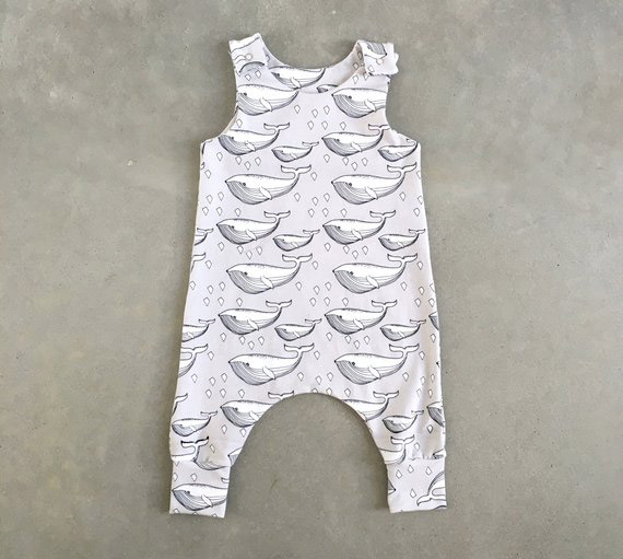 whale romper sunnyafternoon