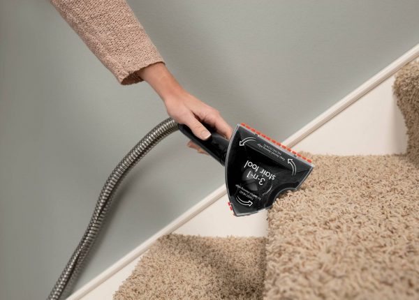 Bissell portable spot cleaner vs. upright carpet cleaner