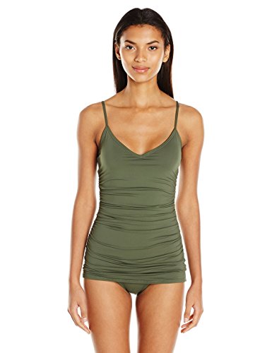 Best Swimsuits for Moms - Ruched one-piece swimsuits
