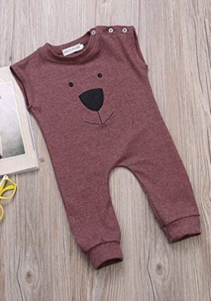 bear face romper | cheap baby clothes online | Amazon