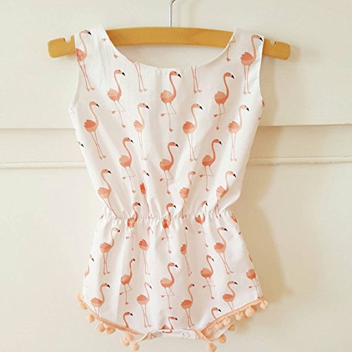 Flamingo Romper | Trendy Cheap Baby Clothes Online