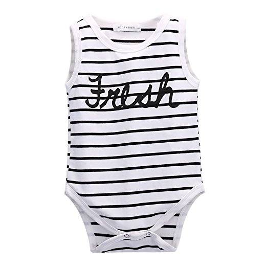 striped fresh onesie | Trendy Cheap Baby Clothes Online