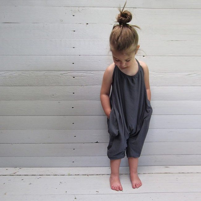 Backless baby girl romper | Trendy Cheap Baby Clothes Online