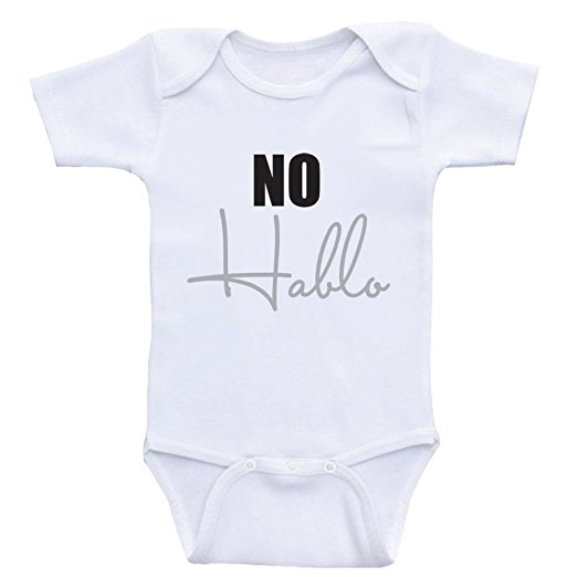 no hablo onesie | cheap baby clothes online | Amazon