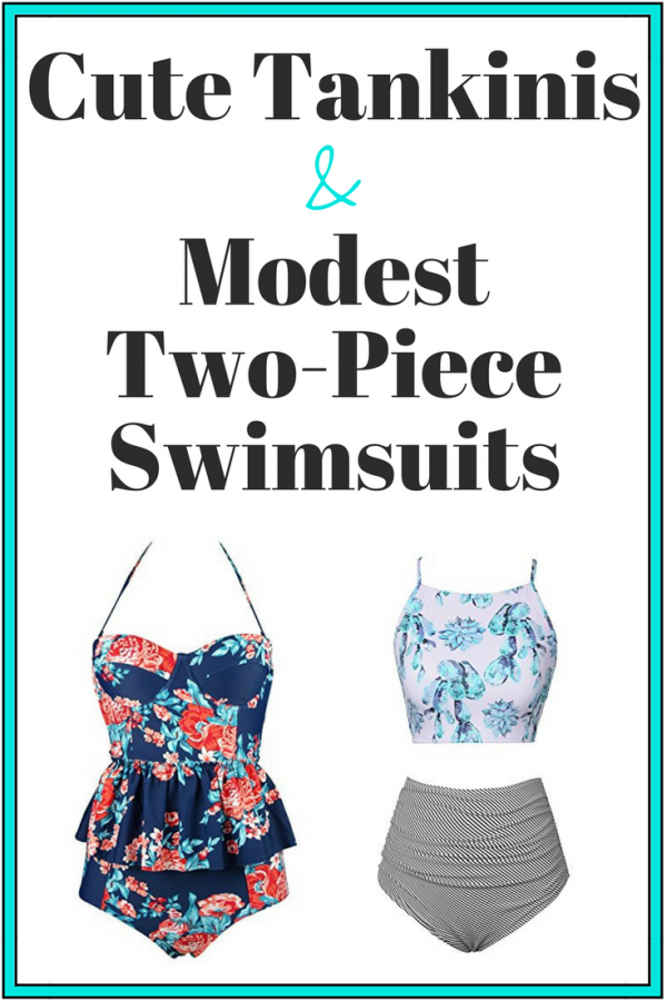 Cute Tankinis and Modest Two-Piece Swimsuits