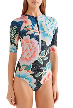 floral long sleeve cheap one piece swimsuit amazon