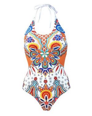 printed cheap one piece swimsuit amazon