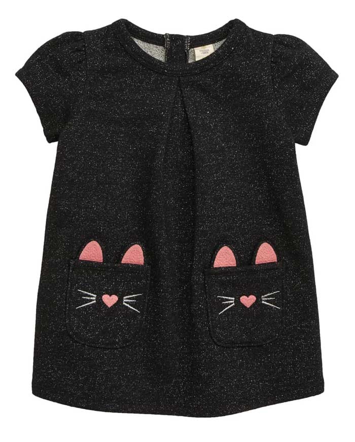 girls cat dress