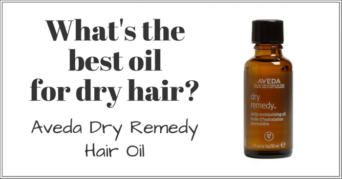 What's the best oil for dry hair? Aveda Dry Remedy Hair Oil!