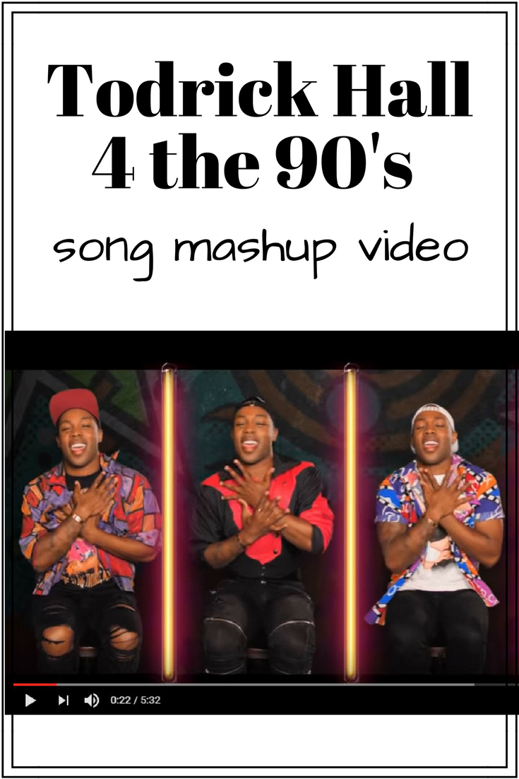 todrick hall for the 90s song mashup video