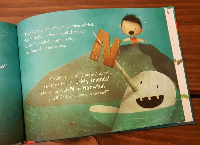 The Little Boy Who Lost His Name Book Narwhal