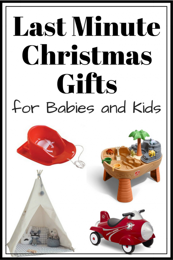 These are favorites in our house and they're the perfect last minute Christmas gifts for babies and kids! Bonus, they're items that can grow with your child