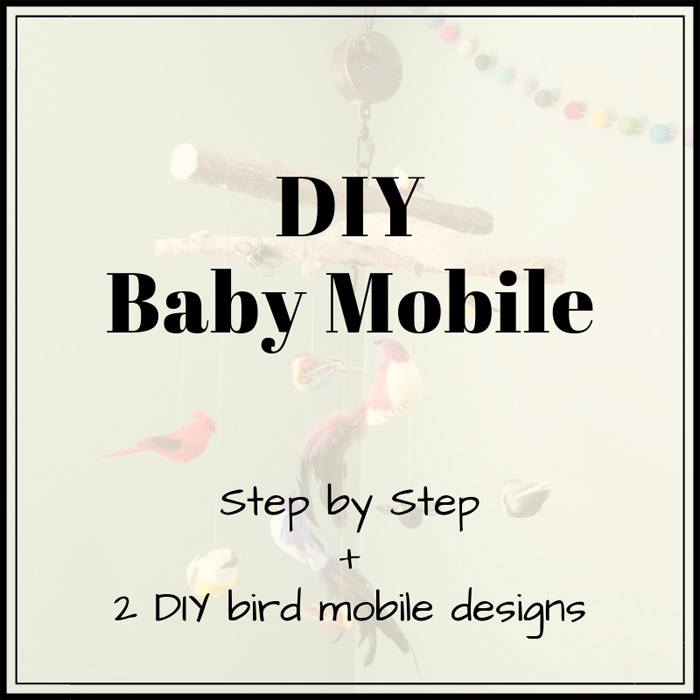 DIY baby mobile | DIY bird mobile