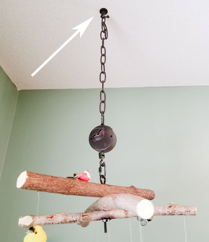 Ceiling Hook for DIY Baby Mobile