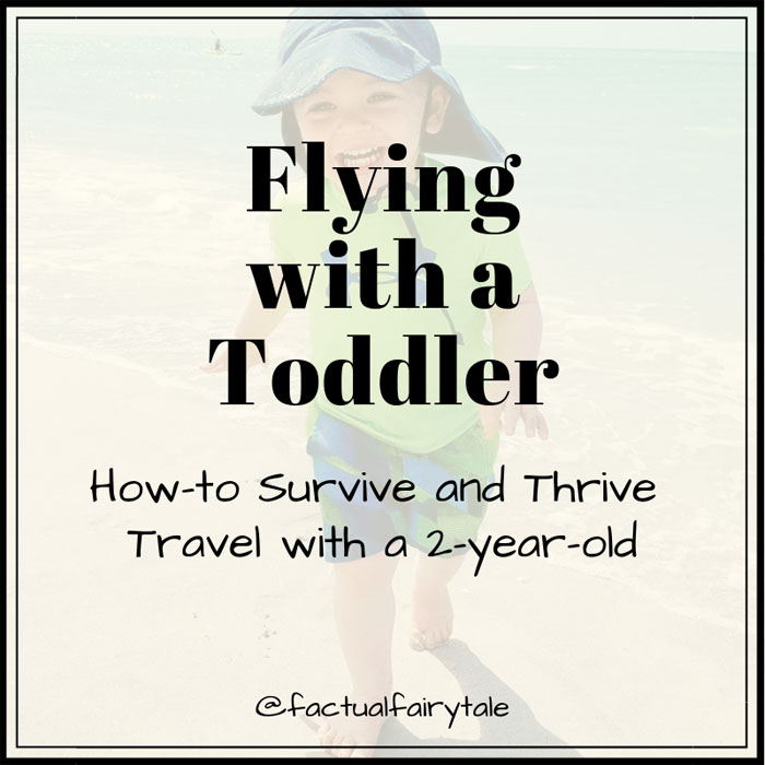 flying with toddler