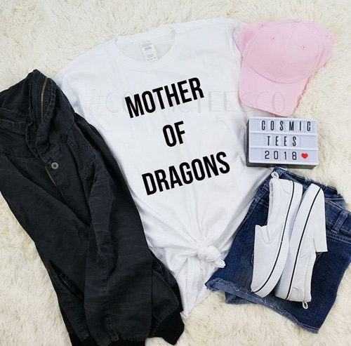 mother of dragons mom shirt