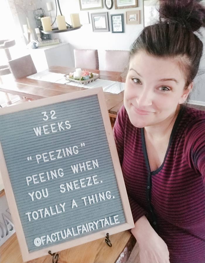 32 weeks pregnant peeing when you sneeze letterboard peezing