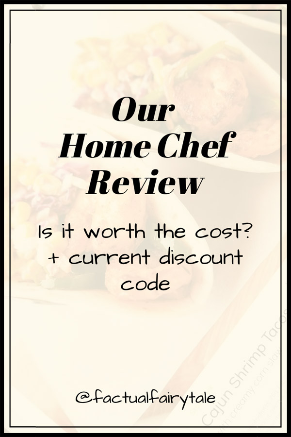 Our Home Chef Reviews