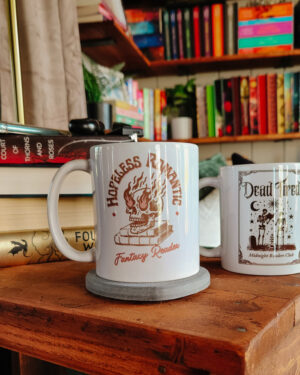 Hopeless Romantic Fantasy Reader Mug