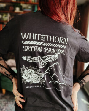 Whitetorn Tattooo Parlor T-Shirt Back